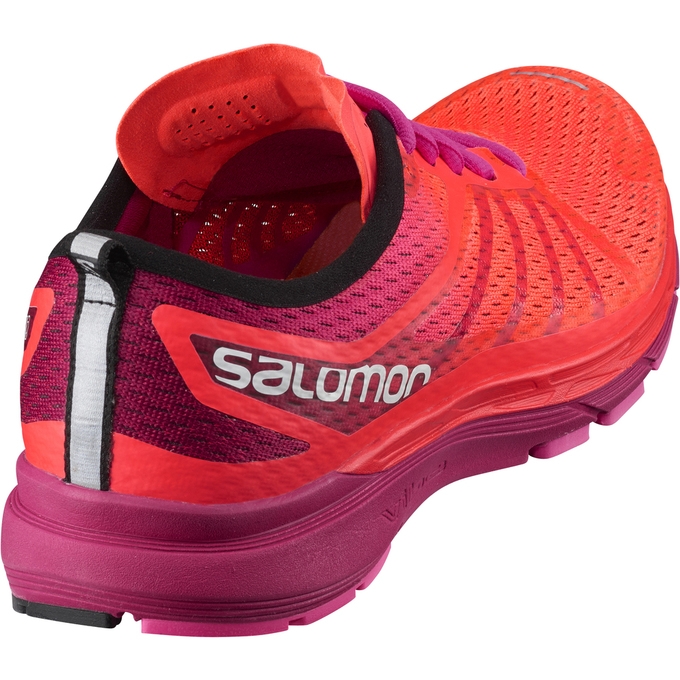 Dámské Běžecké Boty Salomon SONIC RA PRO W Růžové | CZ-13486TD
