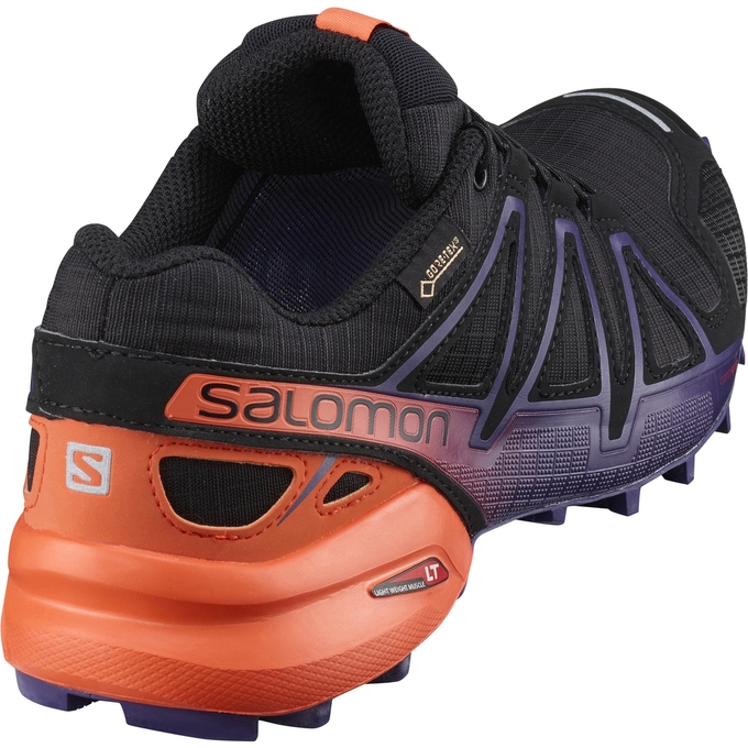 Dámské Trailové Běžecké Boty Salomon SPEEDCROSS 4 GTX LTD W Černé | CZ-02981QB