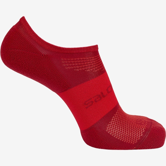 Pánské Ponožky Salomon SONIC 2-PACK Červené | CZ-03867GX