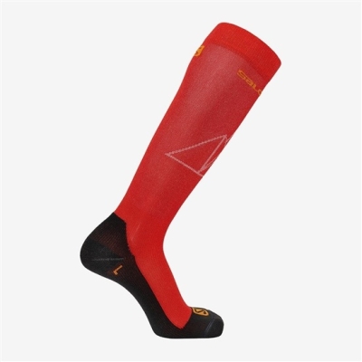 Pánské Ponožky Salomon QST Červené | CZ-59732GP